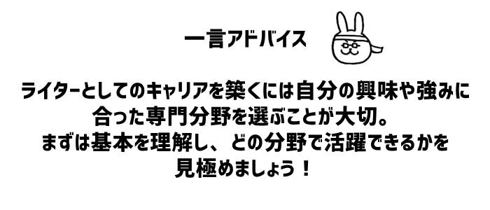 1. ライターという職業の基本を理解する