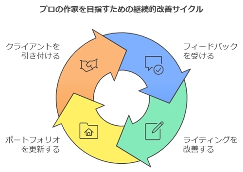 フィードバックを活かしてポートフォリオを更新する